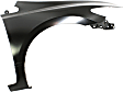 2011 Honda Civic - 2-Piece Kit Front Primed Bumper Cover, Coupe, CAPA Certified Includes (1) Bumper Cover and (1) Fender