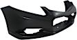 2-Piece Kit, Front Primed Bumper Cover, CAPA Certified, Includes (1) Bumper Cover and (1) Fender
