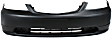 2-Piece Kit, Front Primed Bumper Cover, CAPA Certified, Includes (1) Bumper Cover and (1) Fender