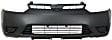 2-Piece Kit, Front Primed Bumper Cover, Coupe, CAPA Certified, Includes (1) Bumper Cover and (1) Fender