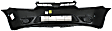 2-Piece Kit, Front Primed Bumper Cover, Coupe, CAPA Certified, Includes (1) Bumper Cover and (1) Fender