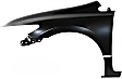 2-Piece Kit, Front Primed Bumper Cover, Coupe, CAPA Certified, Includes (1) Bumper Cover and (1) Fender