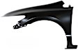 2-Piece Kit, Front Primed Bumper Cover, Coupe, CAPA Certified, Includes (1) Bumper Cover and (1) Fender