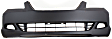 2-Piece Kit, Front Primed Bumper Cover, For Models With Fog Lights and Parking Aid Sensor, Includes (1) Bumper Cover and (1) Fender