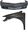 2-Piece Kit, Front Primed Bumper Cover, Includes (1) Bumper Cover and (1) Fender