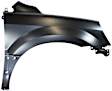 2003 Honda Pilot - 2-Piece Kit Front Primed Bumper Cover,  Includes (1) Bumper Cover and (1) Fender