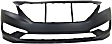 2016 Hyundai Sonata - 2-Piece Kit Front Primed Bumper Cover,  Includes (1) Bumper Cover and (1) Fender
