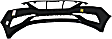 2-Piece Kit, Front Primed Bumper Cover, For Models With Standard Type Bumper, CAPA Certified, Includes (1) Bumper Cover and (1) Fender