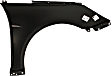 2011-2015 Hyundai Sonata - 2-Piece Kit, Front Primed Bumper Cover, Includes (1) Bumper Cover and (1) Fender