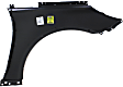 2012 Hyundai Sonata - 2-Piece Kit Front Primed Bumper Cover, CAPA Certified  Includes (1) Bumper Cover and (1) Fender