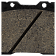 2-Wheel Set Front Brake Disc and Pad Kit, Plain Surface 6 Lugs 318.77 mm Ceramic Pro-Line Series, Includes (1) Brake Pad Set and (2) Brake Disc