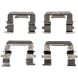 2017 GMC Terrain Denali - 2-Wheel Set Front Brake Disc and Pad Kit, Plain Surface, 5 Lugs, 321.06 mm, Ceramic, 2.4L 4Cyl, Pro-Line Series  Includes (2) Disc and (1) Pad Set