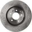 2008 Mazda RX-8 Touring - 4-Piece Kit Front Brake Disc and Pad Kit, Plain Surface, 5 Lugs, 323.09 mm, Ceramic, Sport Suspension, 1.3L 2Cyl, Pro-Line Series  Includes (2) Brake Disc and (1) Brake Pad Set