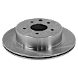 2013 Nissan Rogue - 2-Wheel Set Rear Brake Disc and Pad Kit, Plain Surface, 5 Lugs, 291.85 mm, Ceramic, engdesig: QR25DE, Naturally Aspirated, GAS, Nissan Engine, 2.5L 4Cyl, Pro-Line Series Includes (2) Disc and (1) Pad Set
