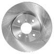 1996 Toyota Corolla - 4-Piece Kit Front Brake Disc and Pad Kit, Plain Surface, 4 Lugs, 255.02 mm, Ceramic, 1.6L 4Cyl, Pro-Line Series  Includes (2) Brake Disc and (1) Brake Pad Set