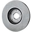 2-Wheel Set Front Brake Disc and Pad Kit, Plain Surface 320.04 mm, Includes (2) Brake Disc and (1) Brake Pad Set