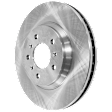 4-Wheel Set Front and Rear Brake Disc and Pad Kit, Plain Surface Front-303.02 mm/Rear-270 mm, Includes (4) Brake Disc and (2) Brake Pad Set