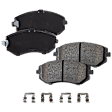 2-Wheel Set Front Brake Disc and Pad Kit, Cross-drilled and Slotted 293.4 mm, Includes (2) Brake Disc and (1) Brake Pad Set