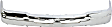 2004 Chevrolet Silverado 1500 Base - 9-Piece Kit Front Bumper, Chrome,  Includes (1) Bumper, (6) Bumper Bracket, (1) Bumper Cover, and (1) Valance