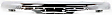 2007 Isuzu i-370 - 5-Piece Kit Front Bumper, Chrome, Includes (1) Bumper, (1) Bumper Cover, (2) Fog Light, and (1) Valance
