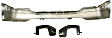 2-Piece Kit, Front Bumper, Chrome, Includes (1) Bumper and (1) Bumper Trim