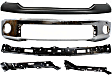 5-Piece Kit, Front Primed Bumper Cover, For Models With Steel Lower Bumper, Includes (1) Bumper, (1) Bumper Cover, and (3) Bumper Retainer
