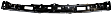 5-Piece Kit, Front Primed Bumper Cover, For Models With Steel Lower Bumper, Includes (1) Bumper, (1) Bumper Cover, and (3) Bumper Retainer