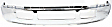 2006 Ford F-250 Super Duty - 3-Piece Kit Front Bumper, For Models Without Fender Flare Holes, Chrome,  Includes (1) Bumper, (1) Bumper Cover, and (1) Valance