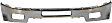 2014 Chevrolet Silverado 2500 HD - 4-Piece Kit Front Bumper, Chrome,  Includes (1) Bumper, (1) Bumper Trim, and (2) Valance