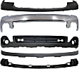 5-Piece Kit, Front, Upper Primed Bumper Cover, Includes (1) Bumper, (1) Bumper Bracket, (1) Bumper Cover, and (2) Valance