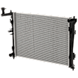 2-Piece Kit Radiator, 2.0L, 4Cyl, Includes (1) Radiator Support and (1) Radiator