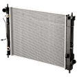 2-Piece Kit Radiator, Includes (1) Radiator Support and (1) Radiator