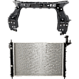 2-Piece Kit Radiator, 3.6L, 6Cyl, Includes (1) Radiator Support and (1) Radiator