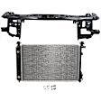 2-Piece Kit Radiator, 3.4L, 6Cyl, Includes (1) Radiator Support and (1) Radiator