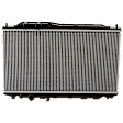 3-Piece Kit Radiator, Sedan, 4 Cyl 1.8L, includes (1) Radiator, (1) Radiator Support, and (1) Radiator Support Cover