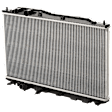3-Piece Kit Radiator, 2-Door, Coupe, For Models With Heavy Duty Cooling, 4 Cyl 2.0L, includes (1) Radiator, (1) Radiator Support, and (1) Radiator Support Cover