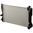 2014-2016 Toyota Corolla - 3-Piece Kit Radiator, 4-Speed, Automatic Transaxle, 1.8L, includes (2) Radiator Support and (1) Radiator