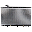 3-Piece Kit Radiator, 4 Cyl 2.4L, includes (1) Radiator, (1) Radiator Support, and (1) Radiator Support Cover