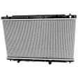 3-Piece Kit Radiator, 4 Cyl 2.4L, includes (1) Radiator, (1) Radiator Support, and (1) Radiator Support Cover