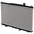 2-Piece Kit Radiator, Includes (1) Radiator Support and (1) Radiator