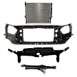 4-Piece Kit Radiator, 8 Cyl 4.7L, includes (2) Radiator Support, (1) Radiator and (1) Radiator Support Cover