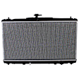 2012 Toyota Camry - 4-Piece Kit Radiator, Hybrid Model, 2.5L 4Cyl,  Includes (2) Radiator Support, (1) Radiator and (1) Radiator Support Cover