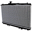2012 Toyota Camry - 4-Piece Kit Radiator, Hybrid Model, 2.5L 4Cyl,  Includes (2) Radiator Support, (1) Radiator and (1) Radiator Support Cover