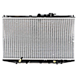 2000 Honda Accord - 2-Piece Kit Radiator, Replaces Denso-Type, Fits Automatic or Manual Transmission, 2.3L 4Cyl,  Includes (1) Radiator and (1) Radiator Support