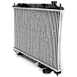 2003 Nissan Altima - 2-Piece Kit Radiator, Automatic Transaxle, 3.5L 6Cyl,  Includes (1) Radiator and (1) Radiator Support