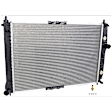 2-Piece Kit Radiator, 1.6L, 4Cyl, Includes (1) Radiator Support and (1) Radiator