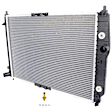 2-Piece Kit Radiator, 1.6L, 4Cyl, Includes (1) Radiator Support and (1) Radiator