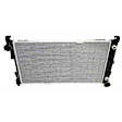 2-Piece Kit Radiator, 4 Cyl 1.8L, includes (1) Radiator and (1) Radiator Support