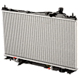 2003 Honda Civic - 2-Piece Kit Radiator, Automatic Transmission, 1.7L 4Cyl, Coupe,  Includes (1) Radiator and (1) Radiator Support