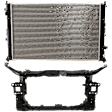 2-Piece Kit Radiator, 1.5L, 4Cyl, Includes (1) Radiator Support and (1) Radiator